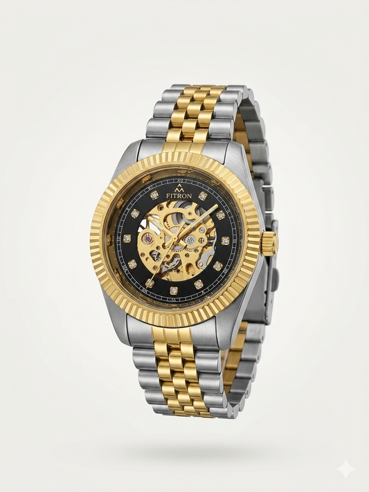 FITRON RX INSPIRED 117228M BLACK DIAL - MEN'S AUTOMATIC