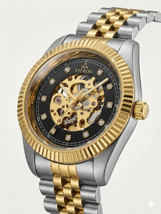 FITRON RX INSPIRED 117228M BLACK DIAL - MEN'S AUTOMATIC
