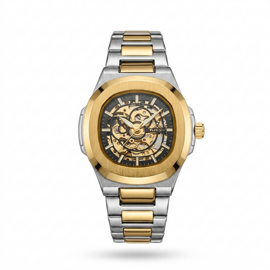 FITRON PP SKELETON 117196M BLACK DIAL - MEN'S AUTOMATIC