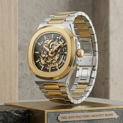 FITRON PP SKELETON 117196M BLACK DIAL - MEN'S AUTOMATIC