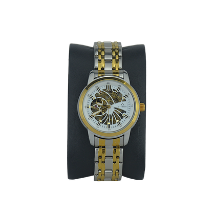FITRON DOMED SKELETON 117178L WHITE DIAL - WOMEN'S AUTOMATIC