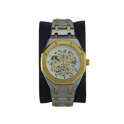 FITRON AP SHARP ARABIC 117239M WHITE DIAL - MEN'S AUTOMATIC