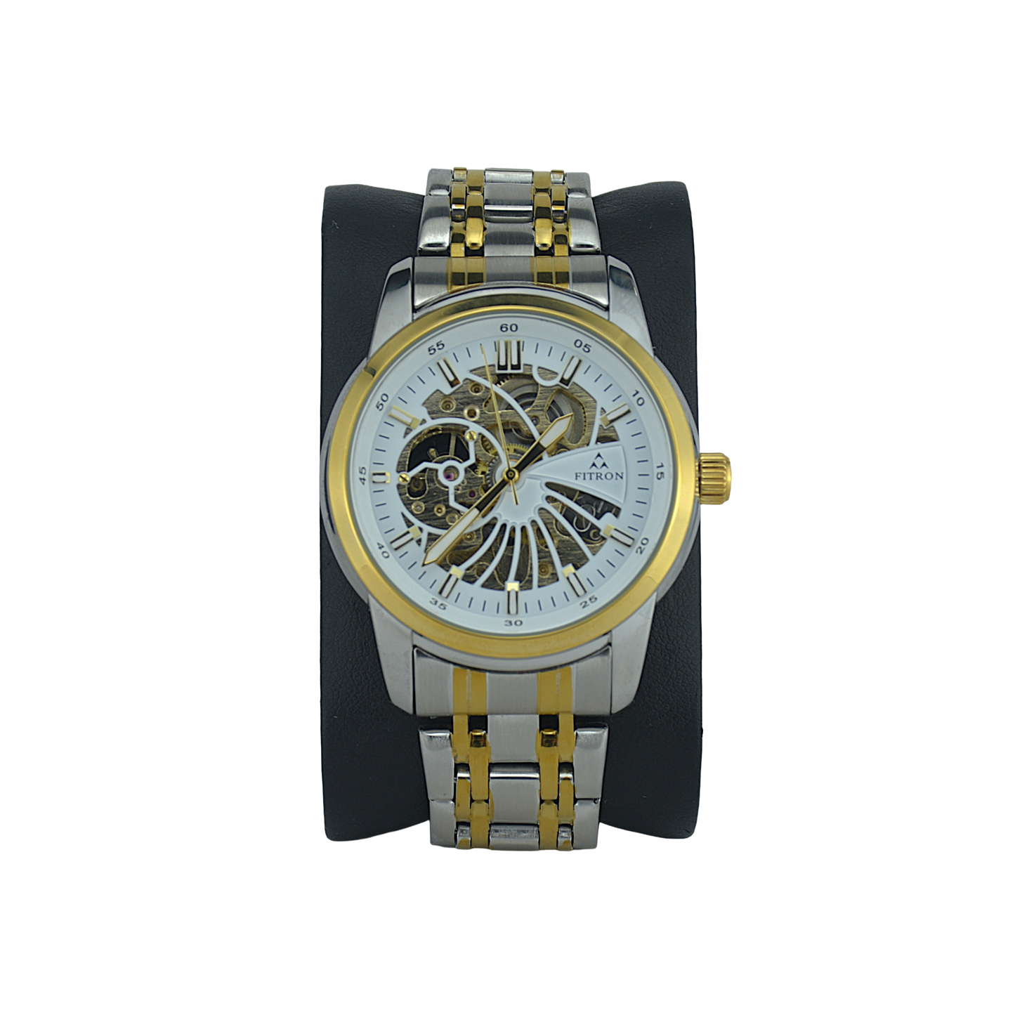 FITRON DOMED SKELETON 117178M WHITE DIAL - MEN'S AUTOMATIC
