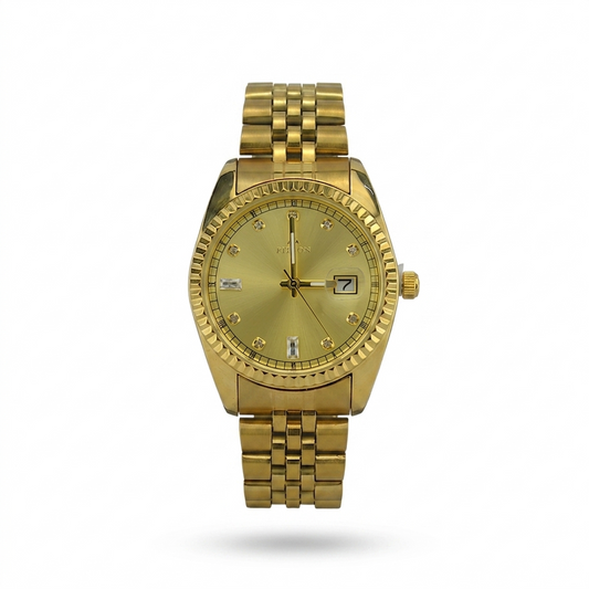 FITRON RX DIAMOND 9277M GOLD DIAL - MEN'S QUARTZ