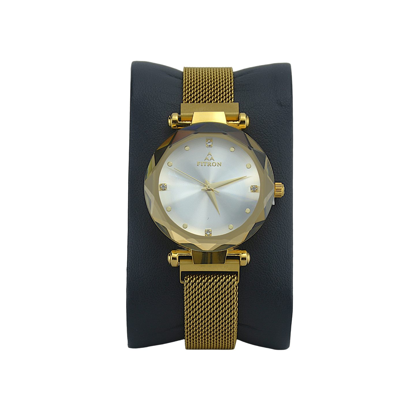 FITRON BIG MAGNETIC 9141L WHITE DIAL - WOMEN'S QUARTZ