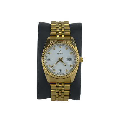 FITRON RX DIAMOND 9277M WHITE DIAL - MEN'S QUARTZ
