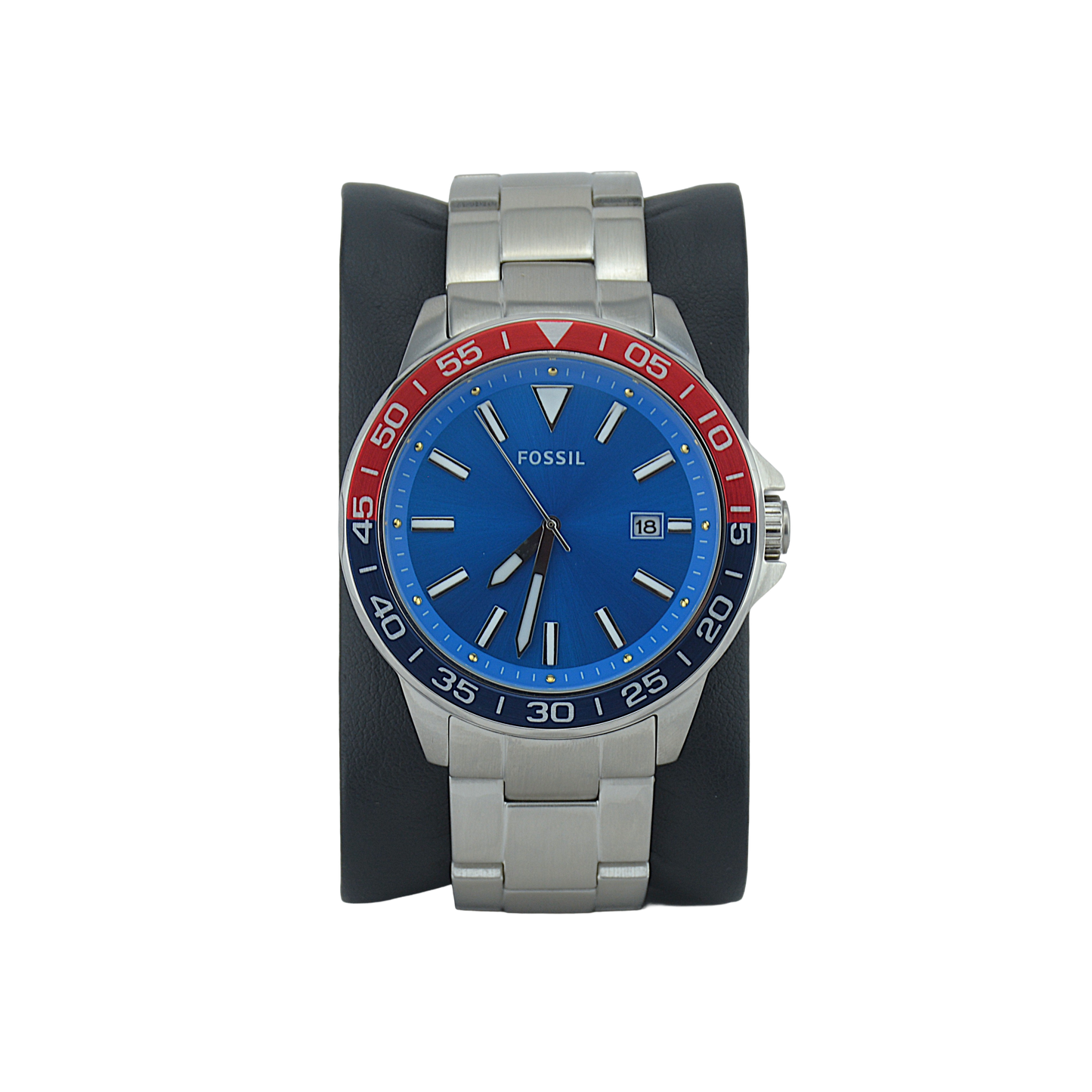 FOSSIL PEPSI INSPIRED BQ2505 BLUE DIAL - MEN'S QUARTZ