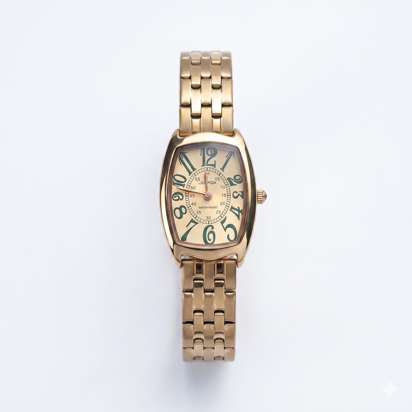 JOEFOX TONNEAU STYLE 9120 ROSE-GOLD DIAL - WOMEN'S QUARTZ