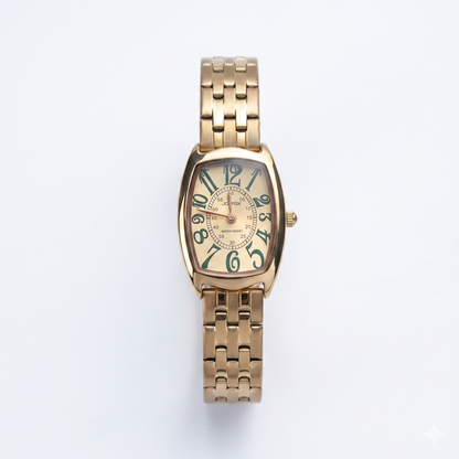 JOEFOX TONNEAU STYLE 9120 ROSE-GOLD DIAL - WOMEN'S QUARTZ