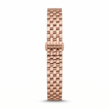 MICHAEL KORS ROMAN SMALL SQUARE 4932 ROSE-GOLD DIAL - WOMEN'S QUARTZ