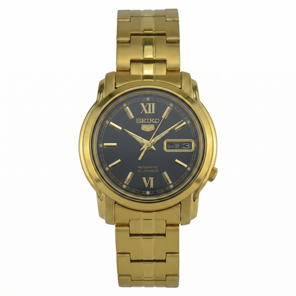 SEIKO 5 21 JEWELS SNKK86K1 BLACK DIAL - MEN'S AUTOMATIC