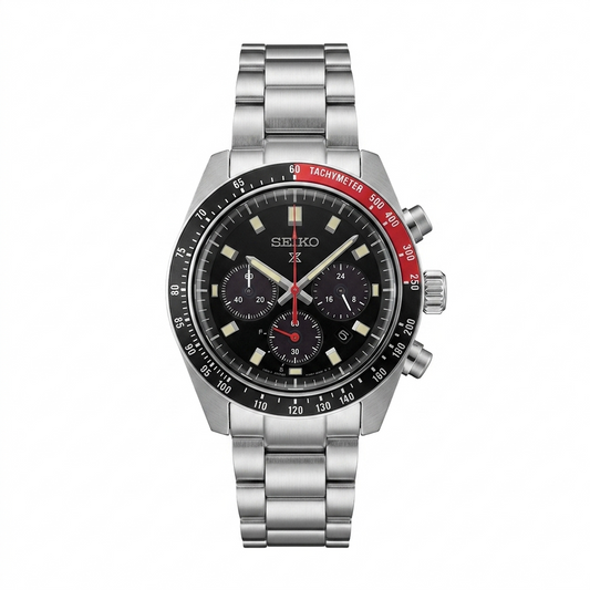 SEIKO COKE SSC915P1 BLACK DIAL - MEN'S AUTOMATIC