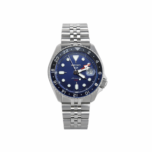 SEIKO 5 GMT BATMAN SSK003K1 BLUE DIAL - MEN'S AUTOMATIC
