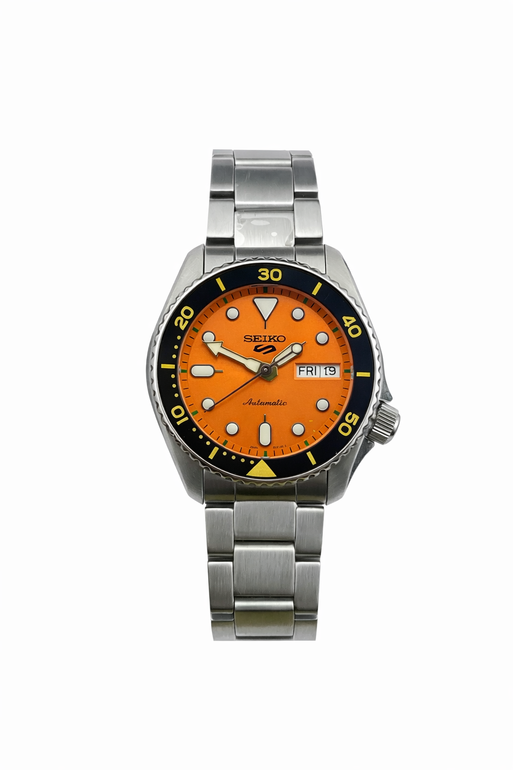 SEIKO 5 SRPK35K1 ORANGE DIAL - MEN'S AUTOMATIC