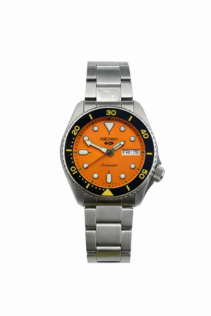 SEIKO 5 SRPK35K1 ORANGE DIAL - MEN'S AUTOMATIC