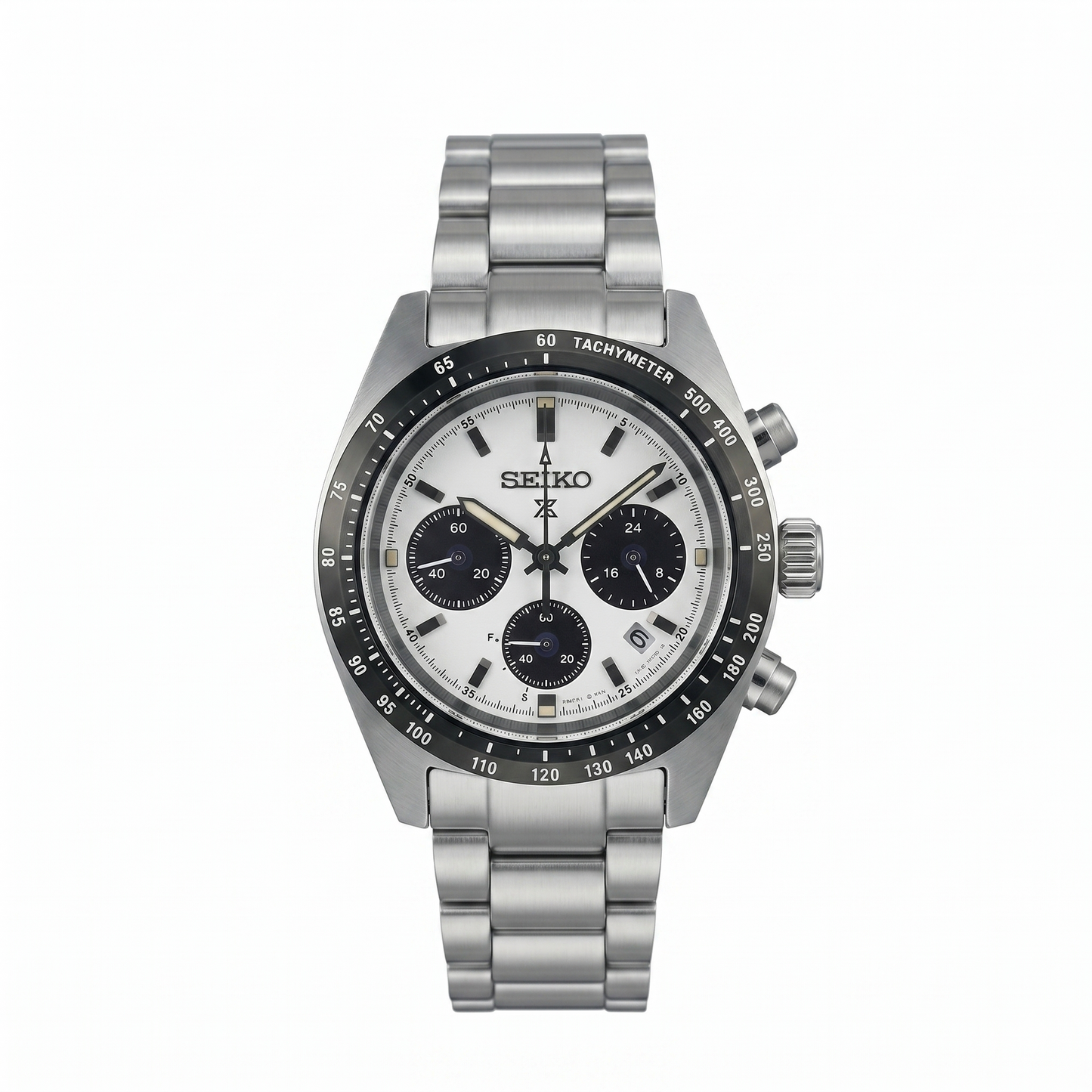 SEIKO PROSPEX PANDA V1 SSC813P1 WHITE DIAL - MEN'S AUTOMATIC