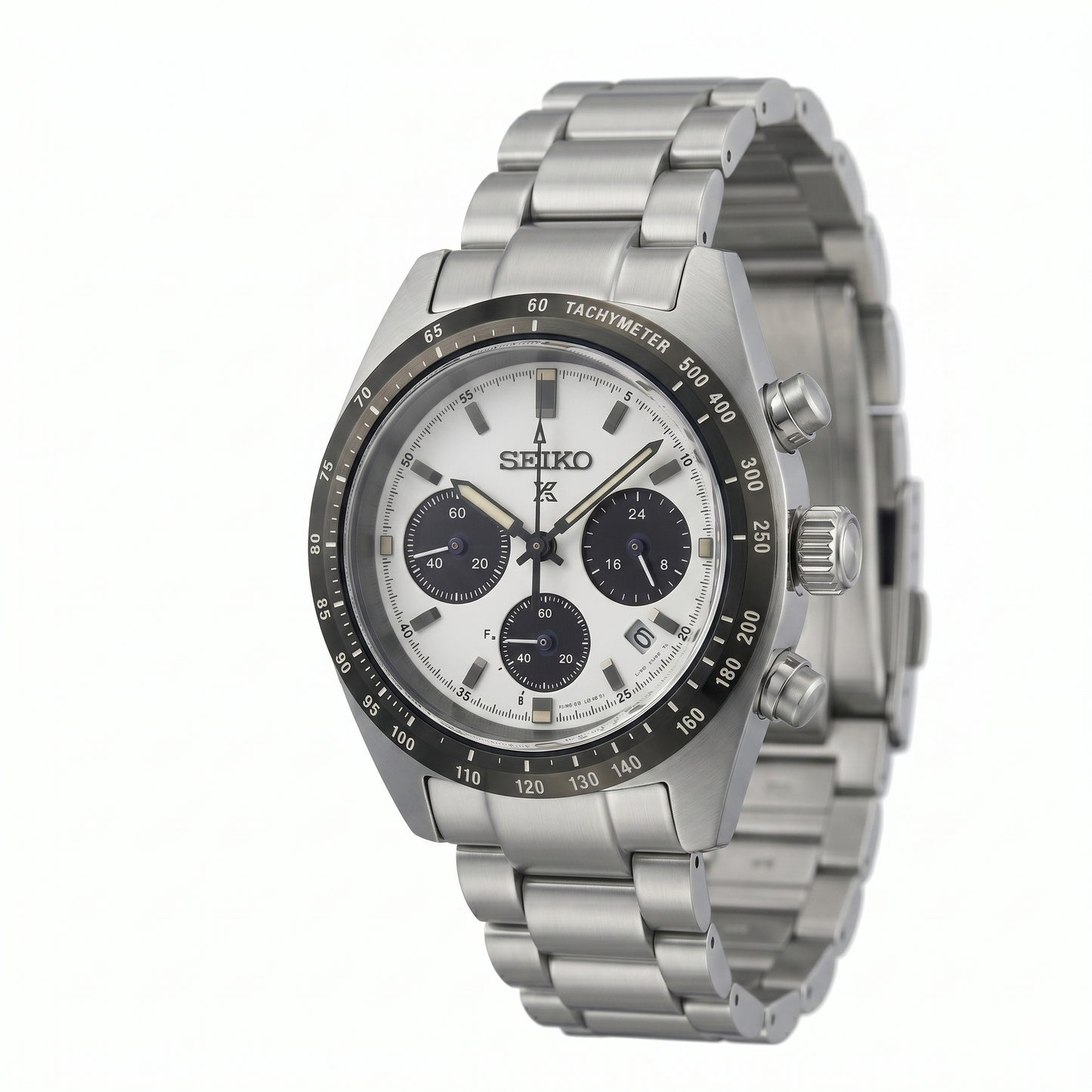 SEIKO PROSPEX PANDA V1 SSC813P1 WHITE DIAL - MEN'S AUTOMATIC
