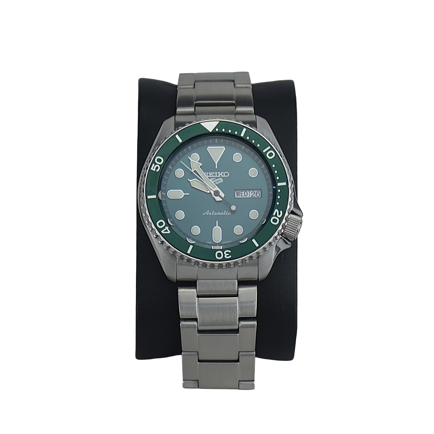 SEIKO 5 GMT SKX SERIES SRPD61K1 GREEN DIAL - MEN'S AUTOMATIC