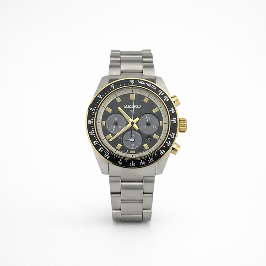 SEIKO PROSPEX CIRCUIT RACE SSC941P1 BLACK DIAL - MEN'S AUTOMATIC