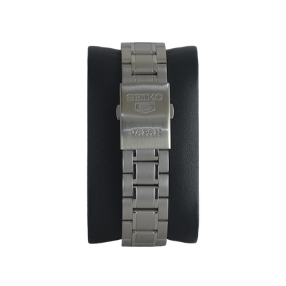 SEIKO 5 21 JEWELS SNKL41J1 SILVER DIAL - MEN'S AUTOMATIC