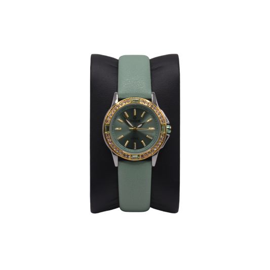 SVESTON OPAL SV-11322L GREEN DIAL - WOMEN'S QUARTZ