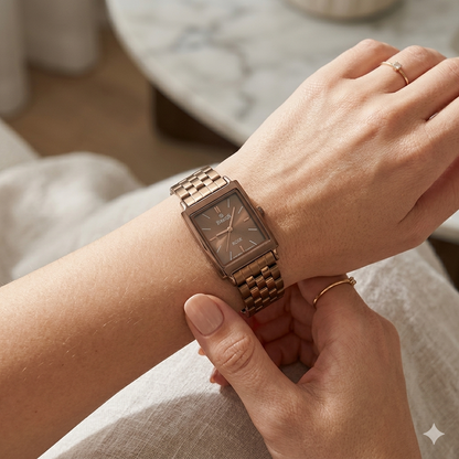 SVESTON ROSE SV-19024L BROWN DIAL - WOMEN'S QUARTZ
