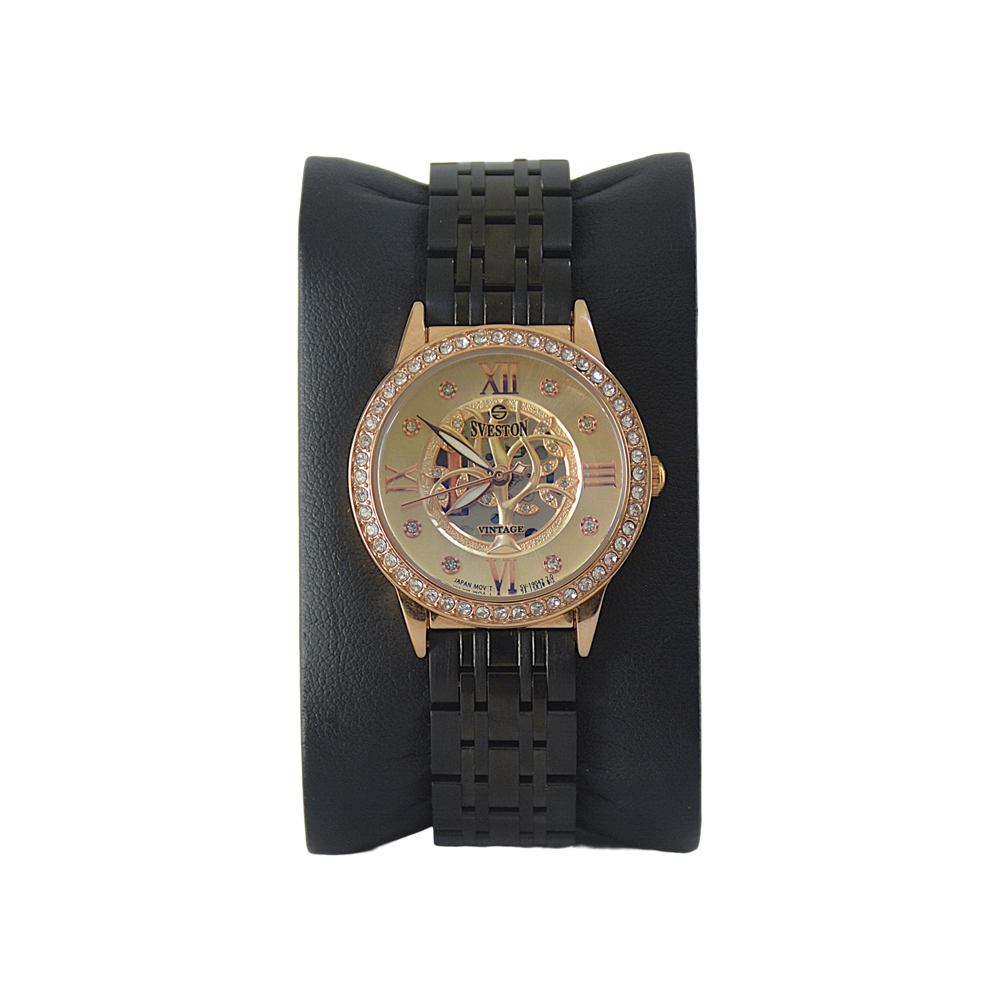 SVESTON VINTAGE SV-19042L ROSE-GOLD DIAL - WOMEN'S QUARTZ