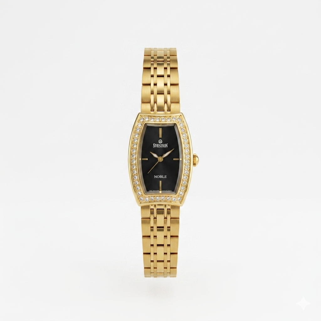SVESTON NOBLE SV-19078L BLACK DIAL - WOMEN'S QUARTZ