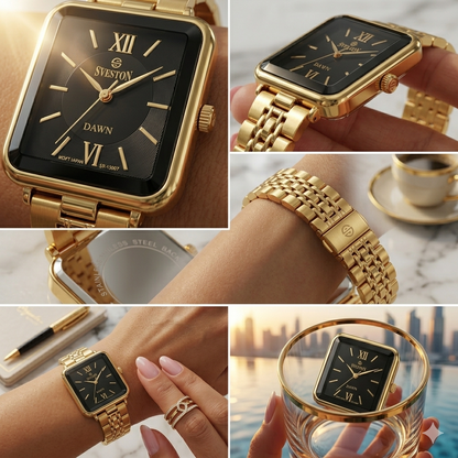 SVESTON DAWN SV-19037L BLACK DIAL - WOMEN'S QUARTZ
