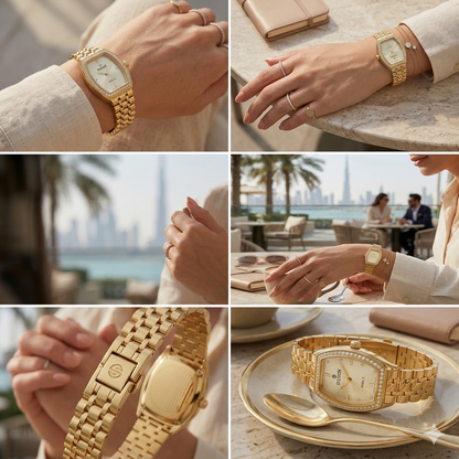 SVESTON NOBLE SV-19078L GOLD DIAL - WOMEN'S QUARTZ