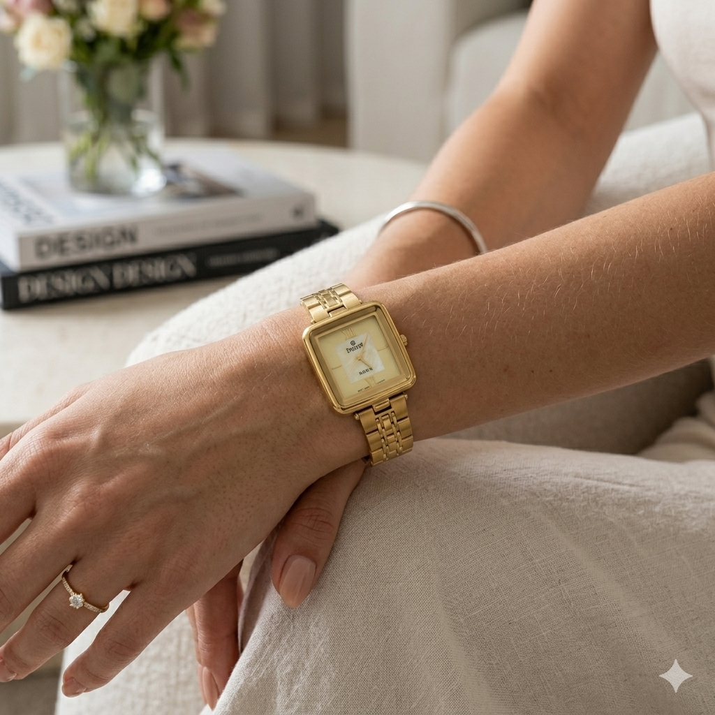 SVESTON DAWN SV-19037L GOLD DIAL - WOMEN'S QUARTZ