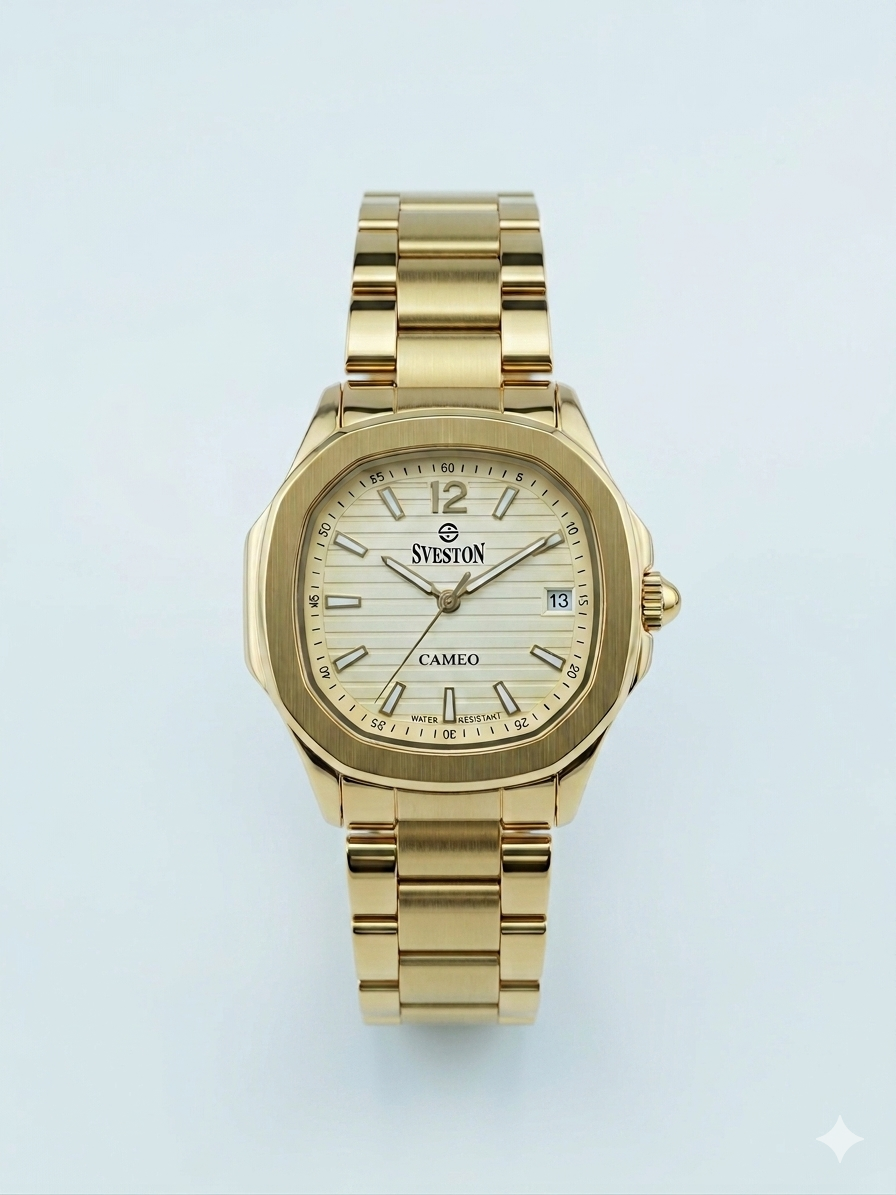 SVESTON CAMEO 19051L GOLD DIAL - WOMEN'S QUARTZ