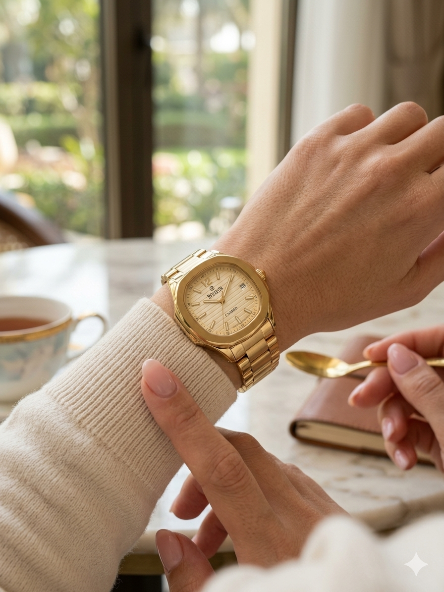 SVESTON CAMEO 19051L GOLD DIAL - WOMEN'S QUARTZ