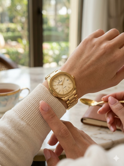 SVESTON CAMEO 19051L GOLD DIAL - WOMEN'S QUARTZ