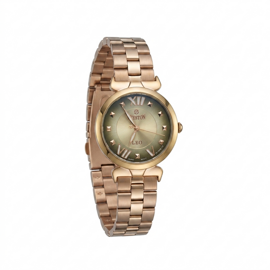 SVESTON LEO SV-19045L ROSE-GOLD DIAL - WOMEN'S QUARTZ