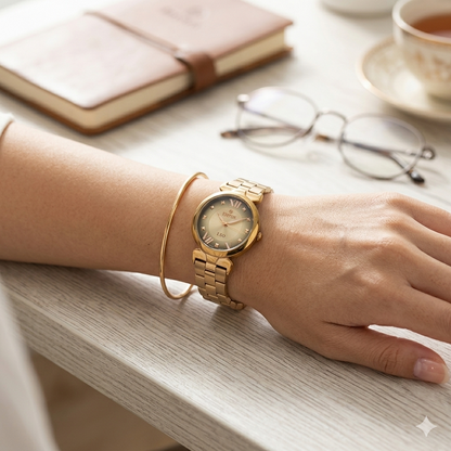 SVESTON LEO SV-19045L ROSE-GOLD DIAL - WOMEN'S QUARTZ