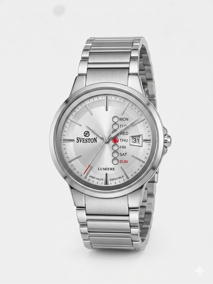 SVESTON LUMIERE SV-7555G WHITE DIAL - MEN'S QUARTZ